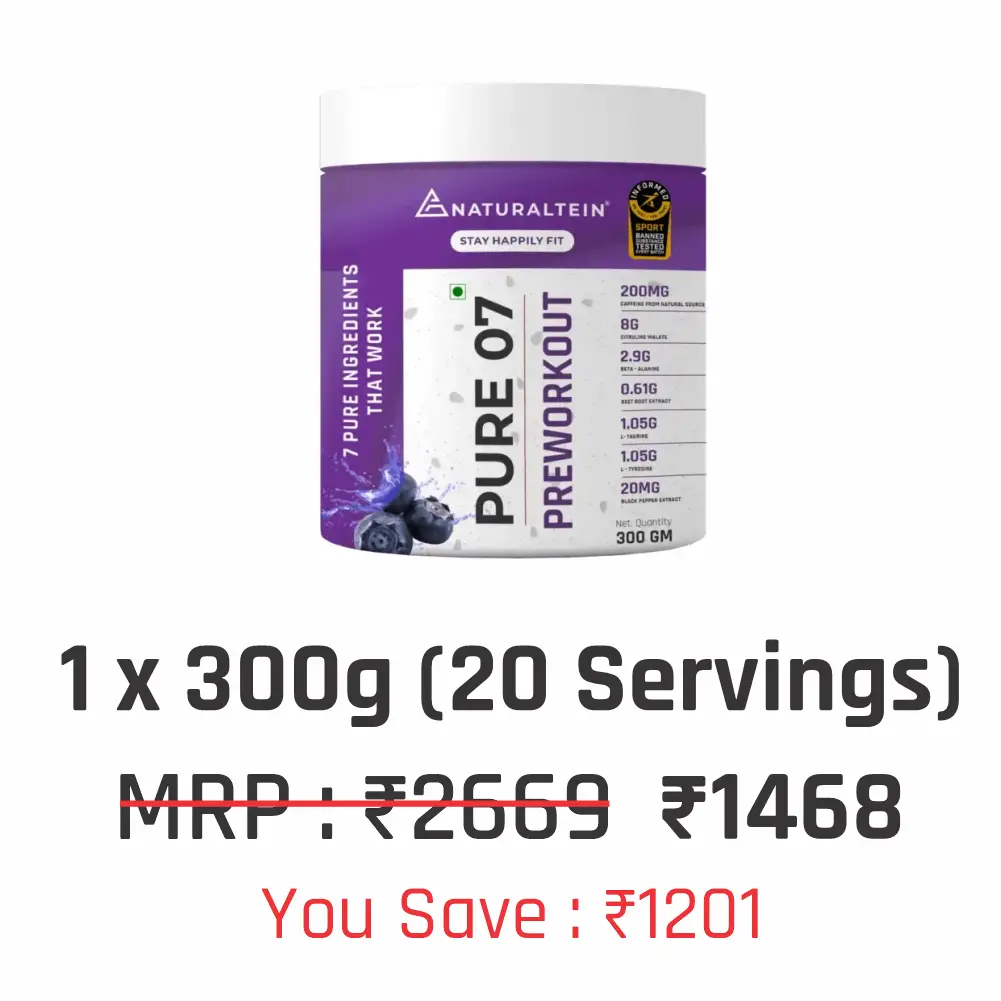 NATURALTEIN Pure 07 Preworkout - Image 11