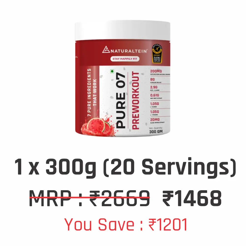NATURALTEIN Pure 07 Preworkout - Image 13