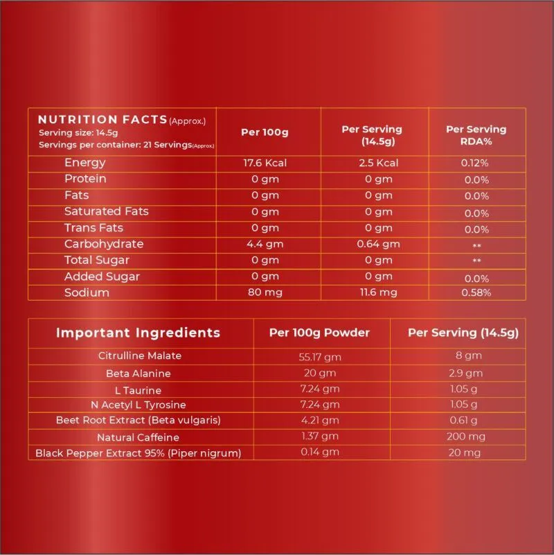 NATURALTEIN Pure 07 Preworkout - Image 3