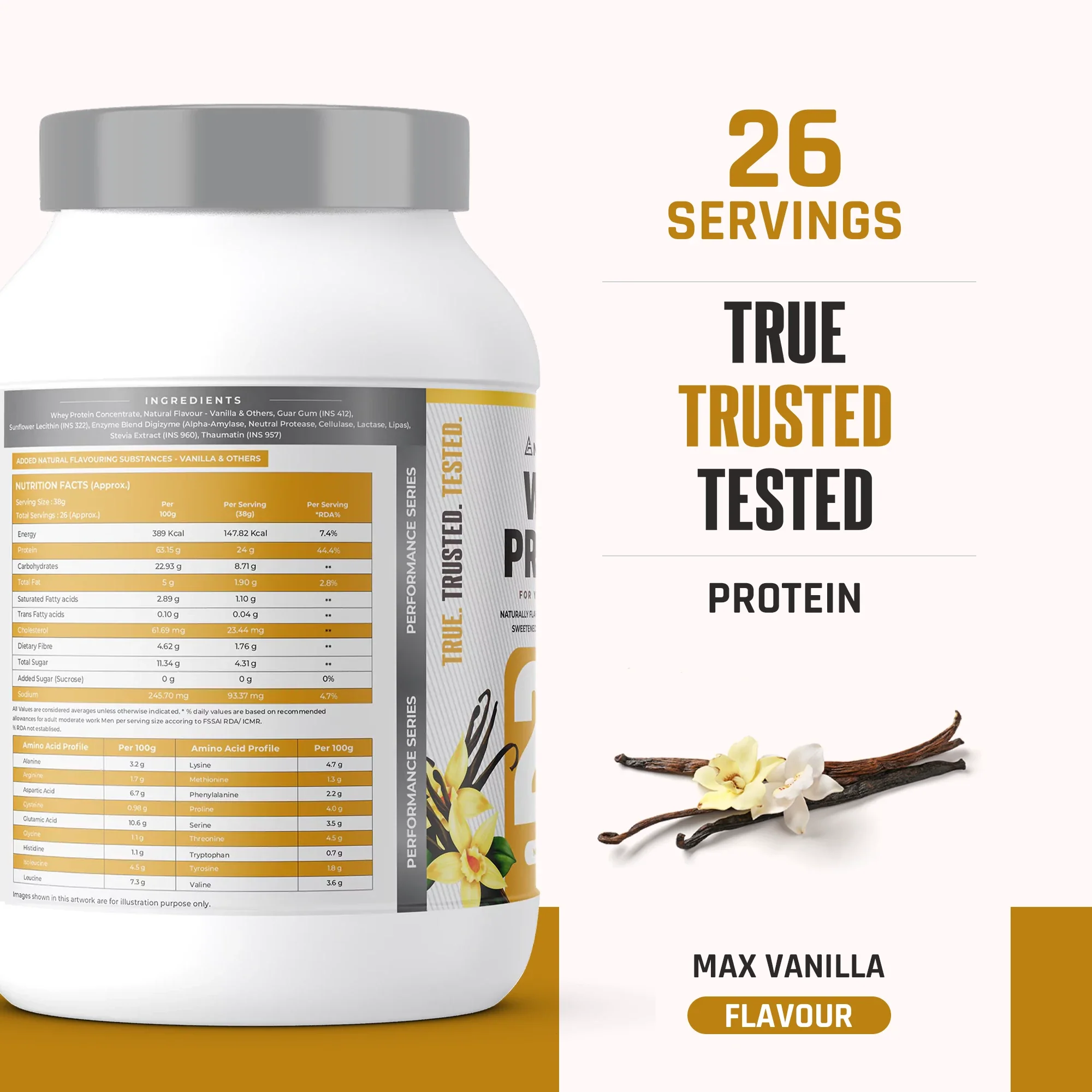 100% Natural Whey Protein Max - Image 63