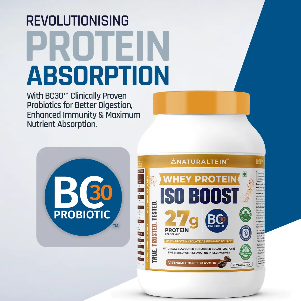 100% Natural Whey Protein ISO BOOST - Image 30