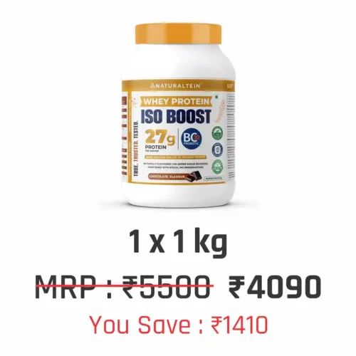 100% Natural Whey Protein ISO BOOST - Image 35