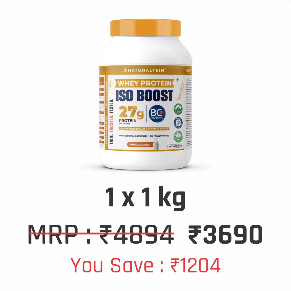 100% Natural Whey Protein ISO BOOST - Image 63